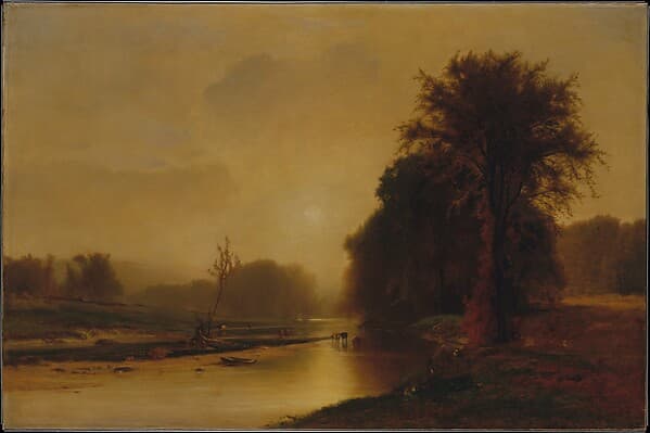 Autumn Meadows, by George Inness
