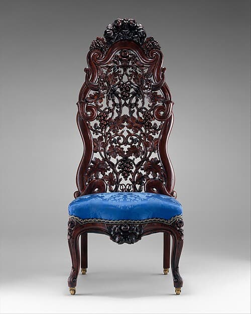 Slipper Chair, by John Henry Belter