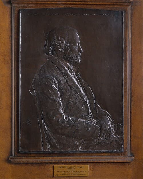 Samuel Gray Ward, by Augustus Saint-Gaudens