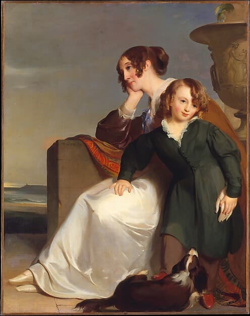 Mother and Son, by Thomas Sully
