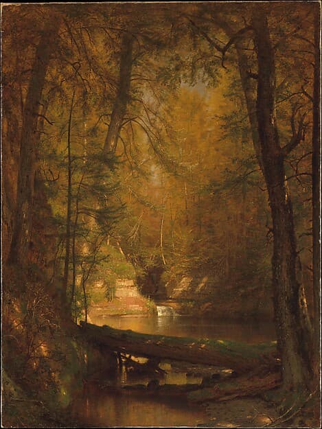 The Trout Pool, by Worthington Whittredge