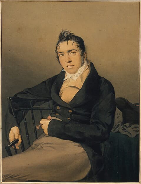 Allan Melville, by John Rubens Smith