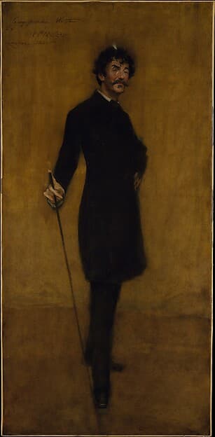 James Abbott McNeill Whistler, by William Merritt Chase