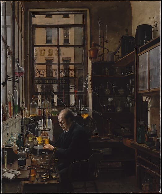 In the Laboratory, by Henry Alexander