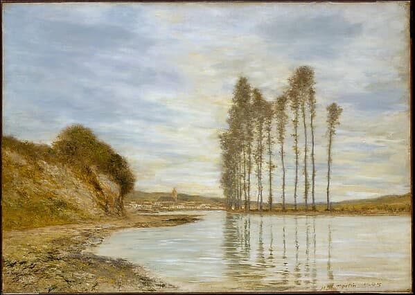 View on the Seine: Harp of the Winds, by Homer Dodge Martin
