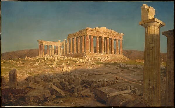 The Parthenon, by Frederic Edwin Church