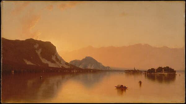 Isola Bella in Lago Maggiore, by Sanford Robinson Gifford