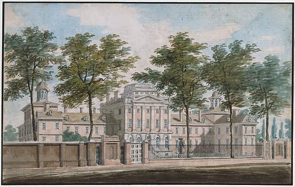 The Pennsylvania Hospital, Philadelphia, by Pavel Petrovich Svinin