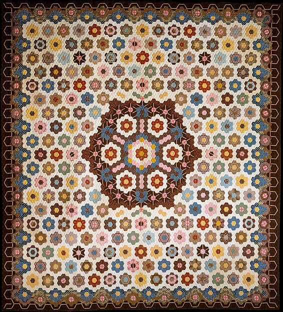 Honeycomb Quilt, by Elizabeth Van Horne Clarkson