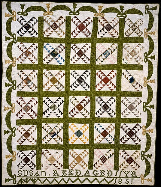 Wild Goose Chase Quilt, by Susan Reed Ruddick