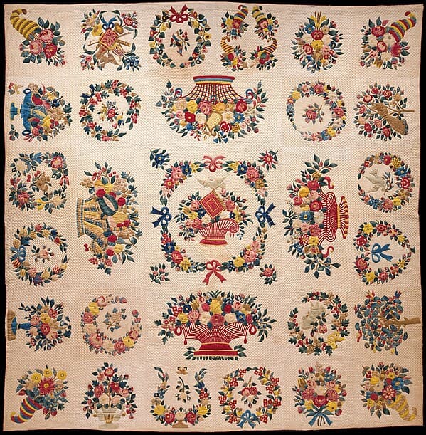 Quilt, Presentation pattern, by Mary Hergenroder Simon