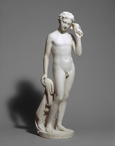 Fisher Boy, by Hiram Powers