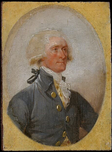 Thomas Jefferson, by John Trumbull