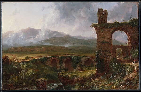 A View near Tivoli (Morning), by Thomas Cole