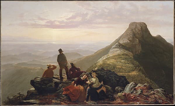 The Belated Party on Mansfield Mountain, by Jerome B. Thompson