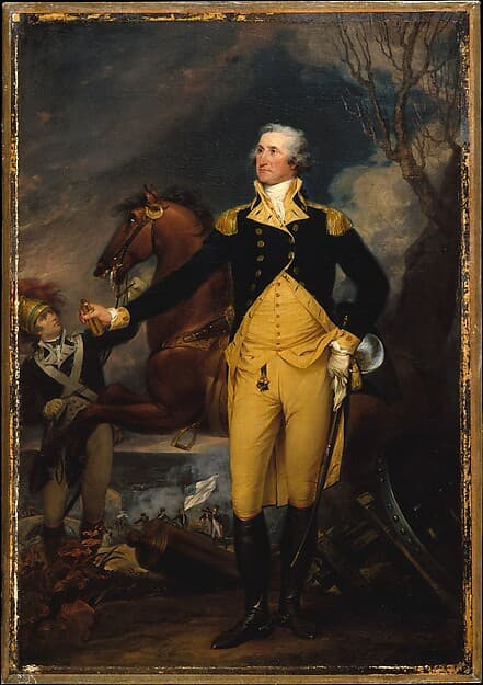 George Washington before the Battle of Trenton, by John Trumbull