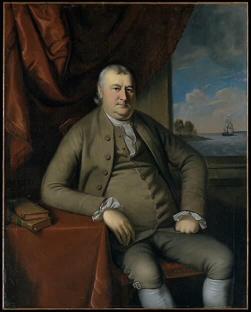 Samuel Mifflin, by Charles Willson Peale