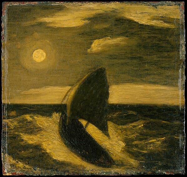 The Toilers of the Sea, by Albert Pinkham Ryder