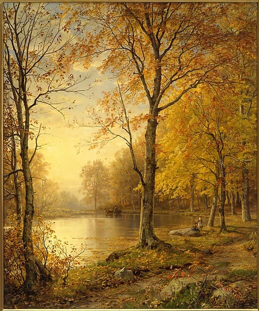 Indian Summer, by William Trost Richards