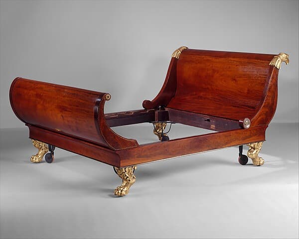 Bedstead, by Charles-Honoré Lannuier