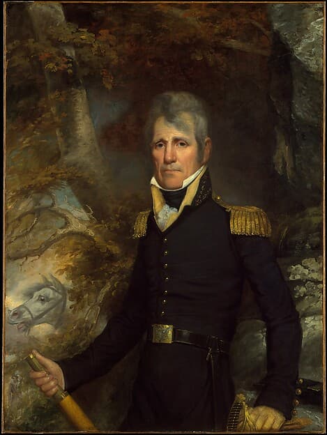 General Andrew Jackson, by John Wesley Jarvis
