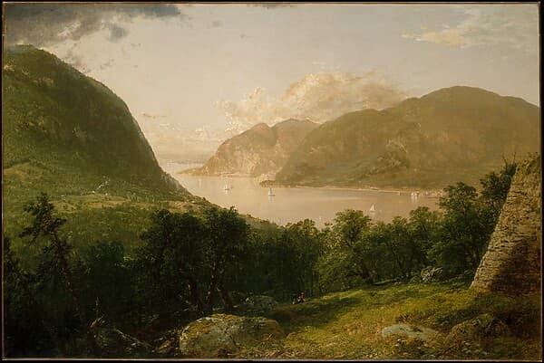 Hudson River Scene, by John Frederick Kensett