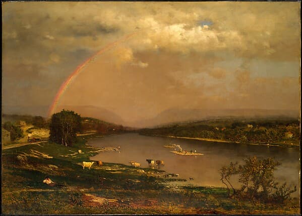 Delaware Water Gap, by George Inness