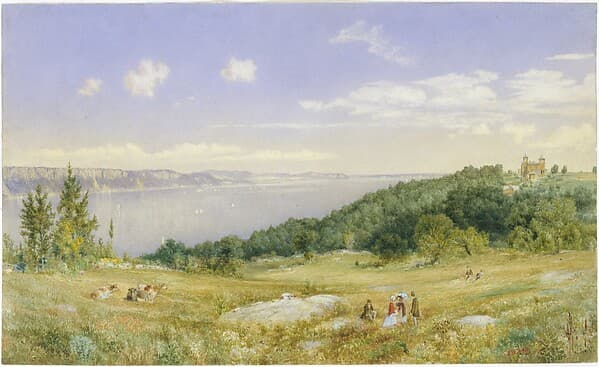 The Palisades, by John William Hill