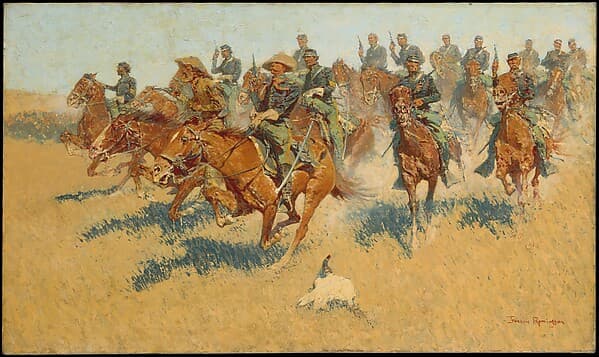 On the Southern Plains, by Frederic Remington