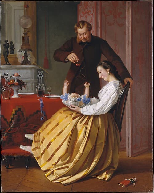 Conversation Piece, by Lilly Martin Spencer