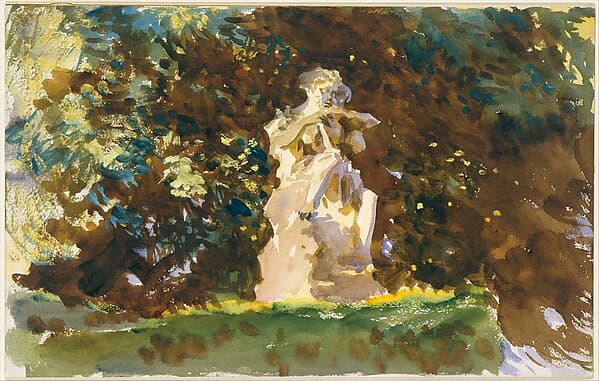 Boboli Garden, Florence, by John Singer Sargent