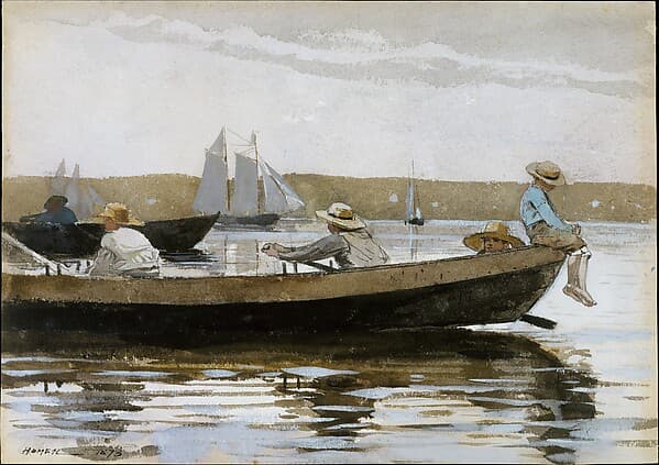 Boys in a Dory, by Winslow Homer