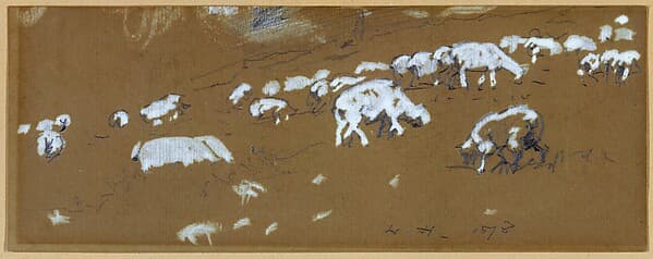 Sheep, by Winslow Homer