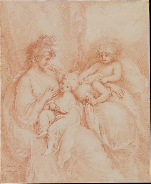 Maternity, by Benjamin West