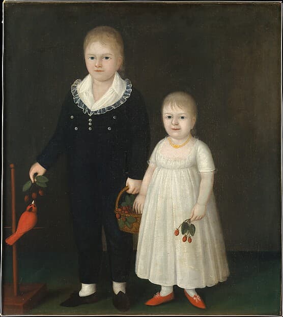 Edward and Sarah Rutter, by Joshua Johnson