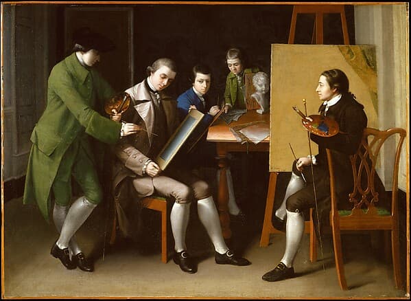The American School, by Matthew Pratt