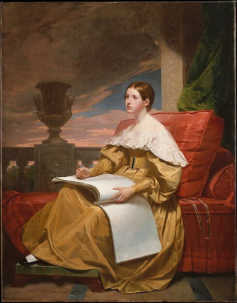 Susan Walker Morse (The Muse), by Samuel F. B. Morse
