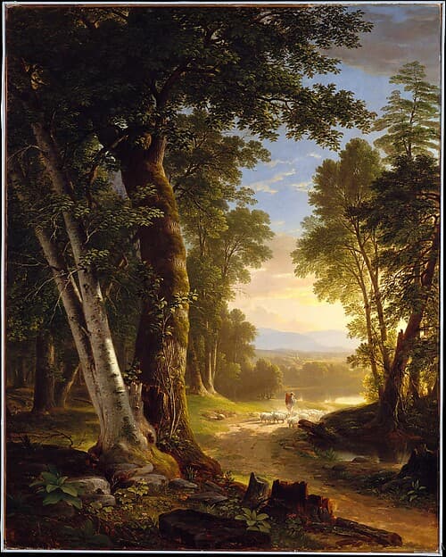 The Beeches, by Asher Brown Durand