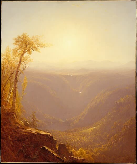 A Gorge in the Mountains (Kauterskill Clove), by Sanford Robinson Gifford