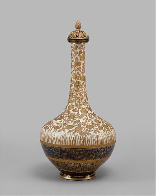 Covered Vase, by Edward Lycett