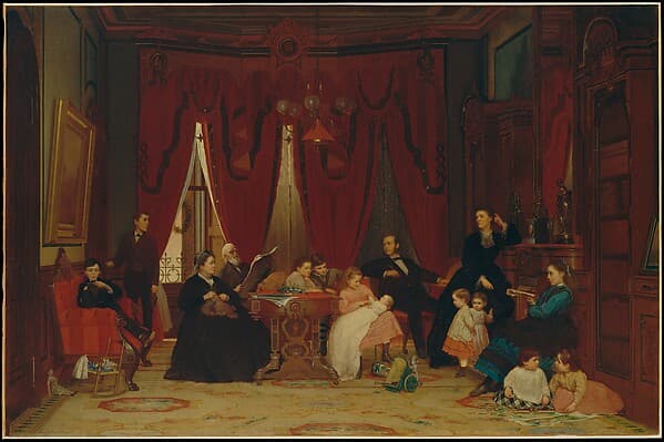 The Hatch Family, by Eastman Johnson