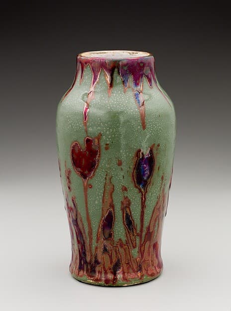Vase, by Dedham Pottery