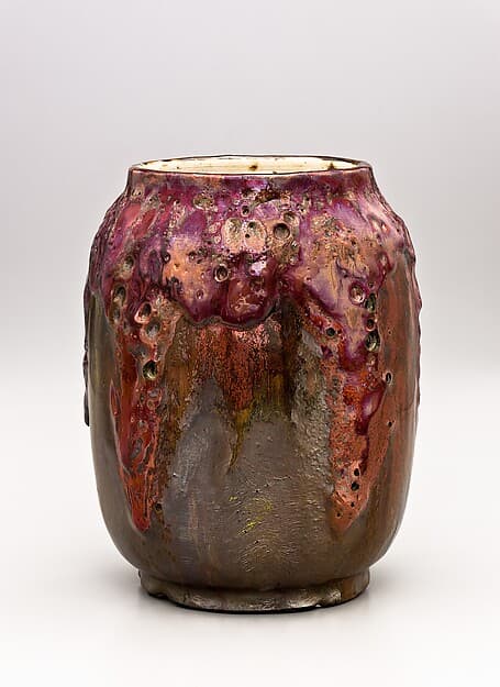 Vase, by Dedham Pottery