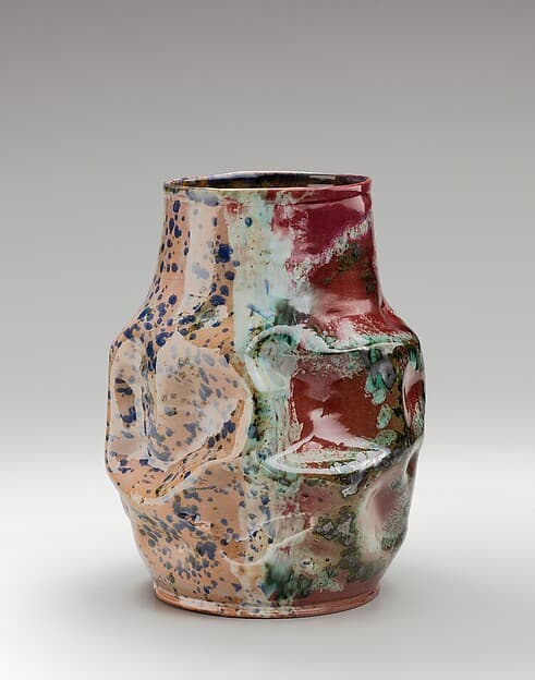Vase, by George E. Ohr