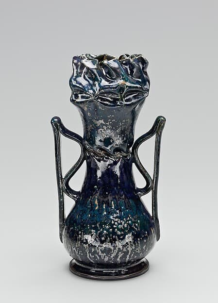 Vase, by George E. Ohr