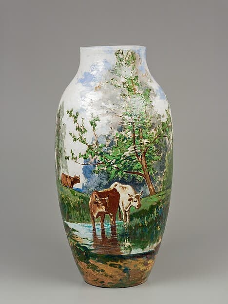 Vase, by Charles Volkmar