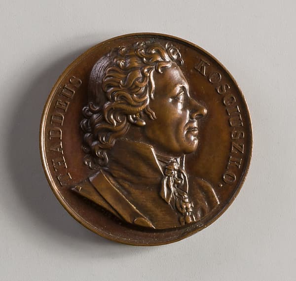 Medal of Thaddeus Kosciuszko, by François Augustin Caunois