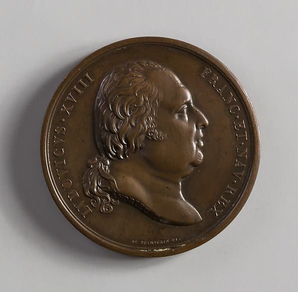 Medal Commemorating the Treaty of Commerce between France and the United States, by Bertrand Andrieu