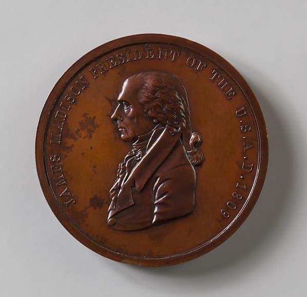 James Madison, by Johann Mathias Reich