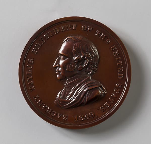 Medal of Zachary Taylor, by Franklin Peale